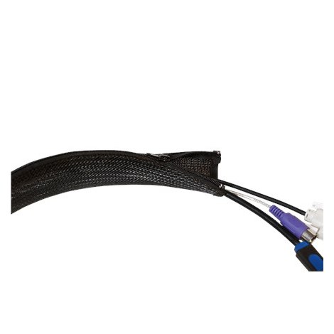 Logilink | Cable sleeving kit | 1 m | Black - 3